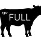 FALL '24 DEPOSIT- Full Beef (400 lbs.)($10.99/lb.)